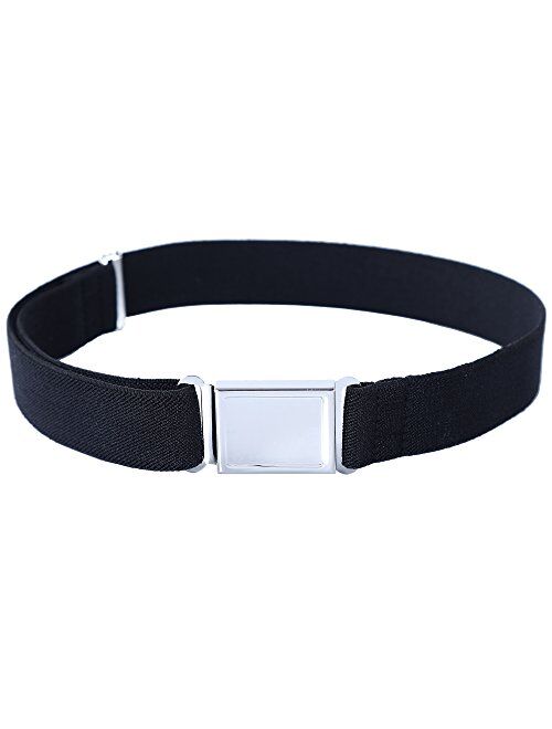 3 PCS Kids Adjustable Magnetic Belts - Easy to Use Magnetic Buckle Belt for Boys and Girls