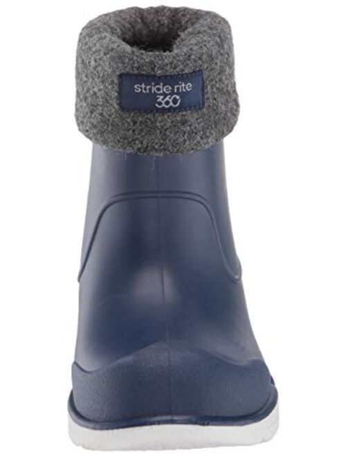 Stride Rite 360 Unisex-Child Bellamy All-Purpose Dual Fit Washable Lined Boot Rain