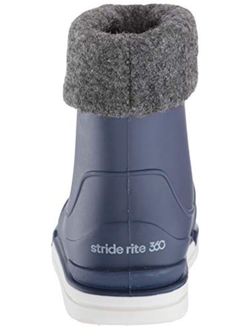 Stride Rite 360 Unisex-Child Bellamy All-Purpose Dual Fit Washable Lined Boot Rain