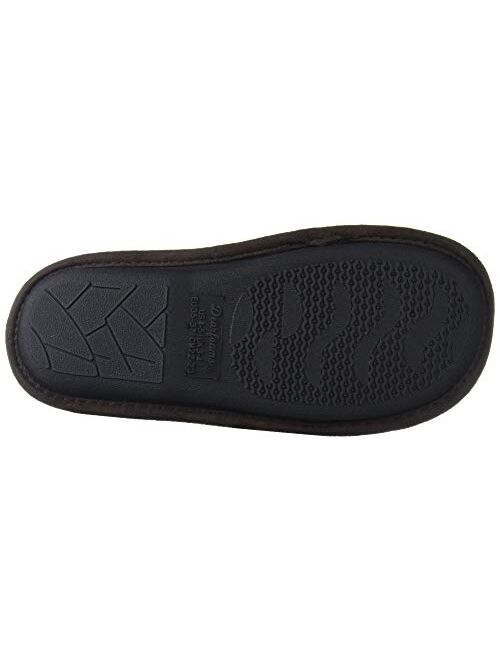 Dearfoams Unisex-Child Peyton Kids Mixed Material Clog Slipper