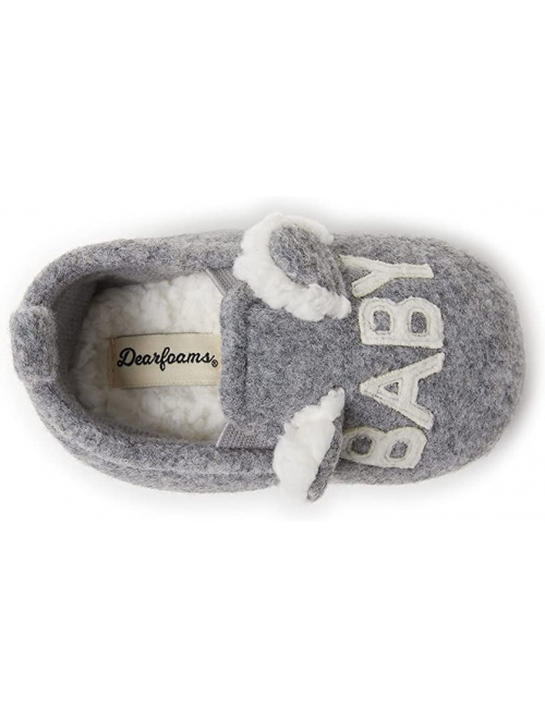 Dearfoams Unisex-Child Lil Bear Slipper