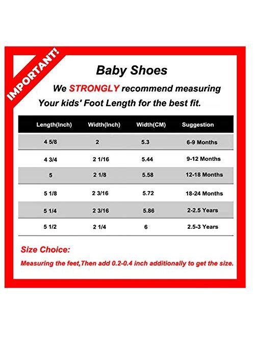 Felix & Flora Baby Toddler Girls Boys Sandals - Soft Rubber Sole Leather Baby Walking Shoes(Infant/Toddler)