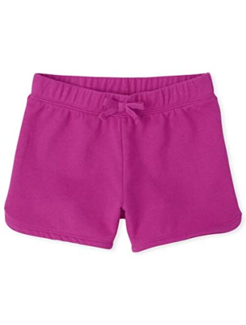 The Children's Place Girls' Active French Terry Shortie
