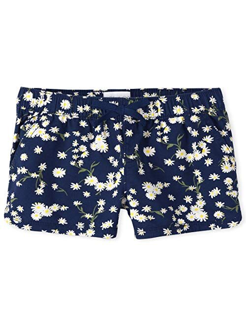 The Children's Place Girls' Printed Pull on Shorts