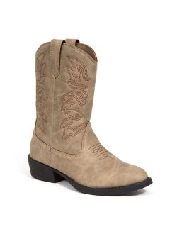 Little Boys Ranch Pull On Western Cowboy Fashion Comfort Boot