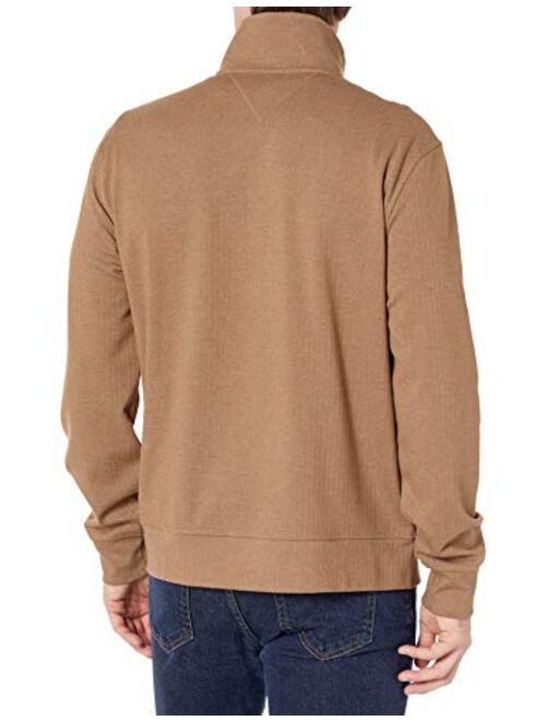 Tommy Hilfiger Men's Full Zip Mockneck Sweatshirt