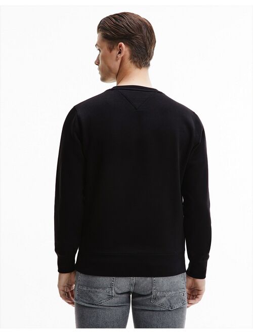 Tommy Hilfiger classic logo sweatshirt in black