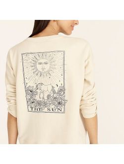 University terry sun tarot card sweatshirt