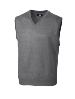 Cutter and Buck Men's Big and Tall Douglas V-Neck Sweater Vest