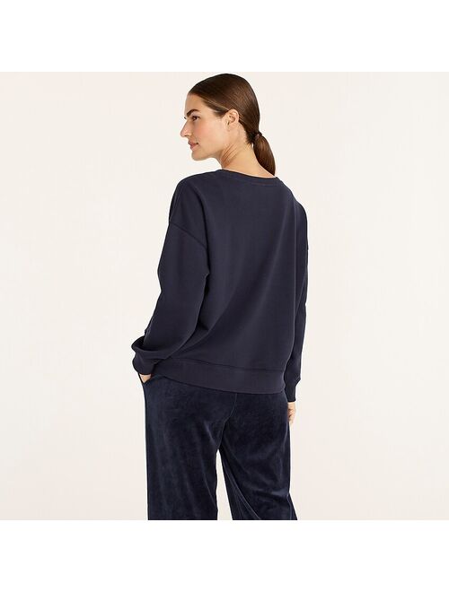 J.Crew University terry "Après Ski" sweatshirt