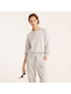 Cotton-cashmere pullover sweatshirt