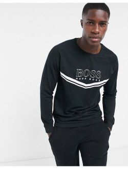 Bodywear logo sweatshirt in black