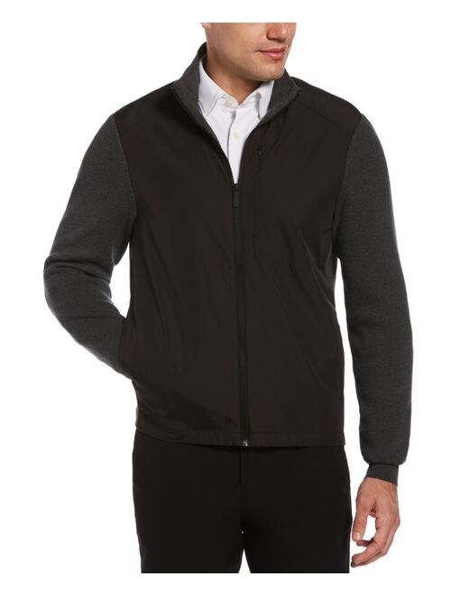 Perry Ellis Men's Motion Full Zip Sweater