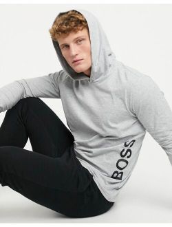 Bodywear logo hoodie in gray