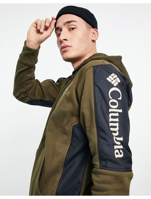 Columbia Minam River hoodie in khaki