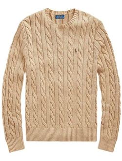 Polo RL Men's Cable Knit Pullover Sweater