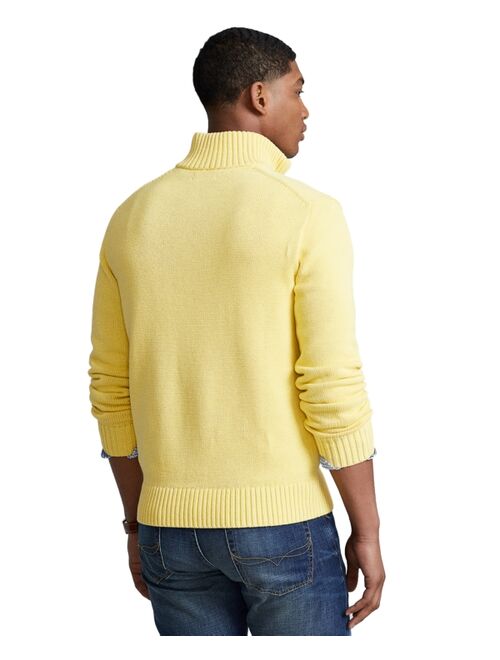 Polo Ralph Lauren Cotton Quarter-zip Sweater
