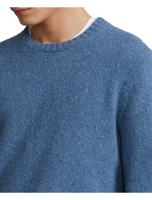 Polo Ralph Lauren Men's Speckled Wool-Blend Crewneck Sweater