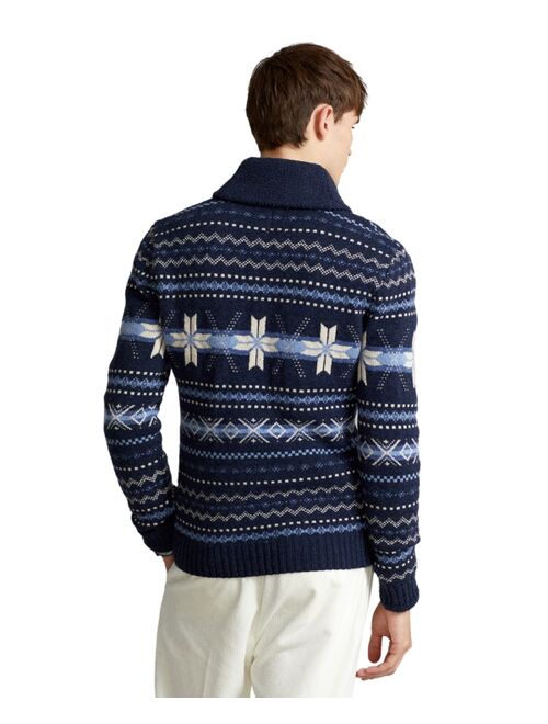 Polo Ralph Lauren Men's Snowflake Wool Sweater