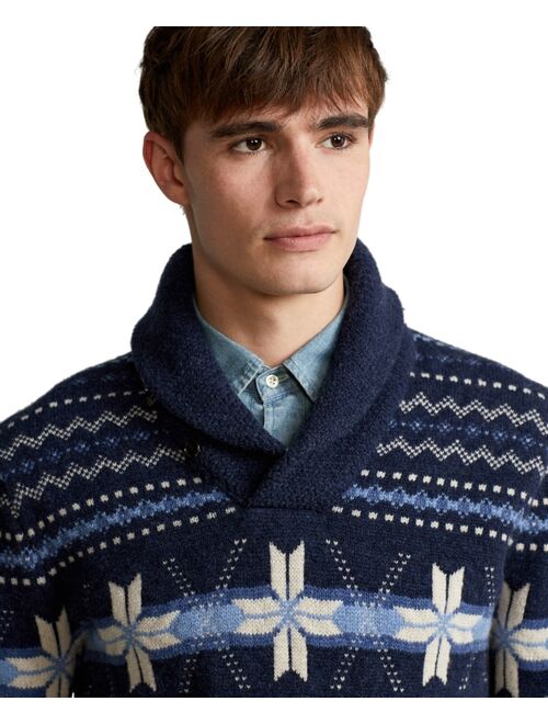Polo Ralph Lauren Men's Snowflake Wool Sweater