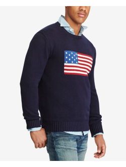 Men's American Flag Cotton Sweater