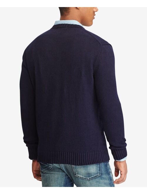 Polo Ralph Lauren Men's American Flag Cotton Sweater