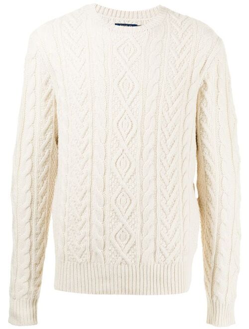 Polo Ralph Lauren cable-knit wool jumper