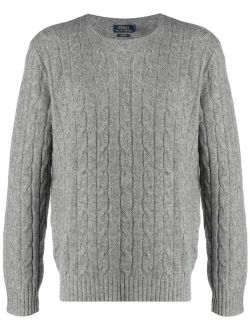 chunky cable knit jumper
