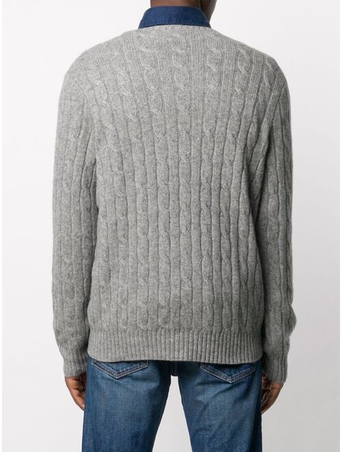 Polo Ralph Lauren chunky cable knit jumper