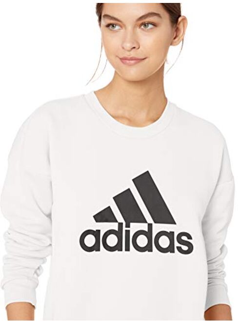 adidas Women's Must Have Badge Of Sport Crewneck Sweatshirt