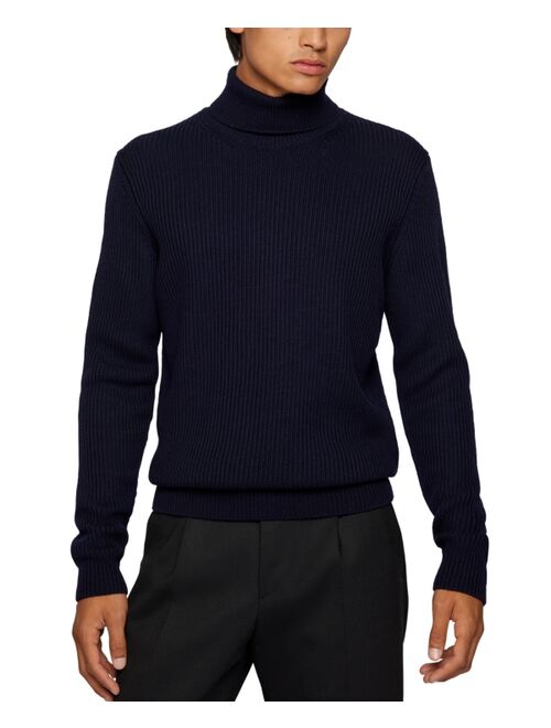 Hugo Boss BOSS Men's Rollneck Virgin Wool Sweater