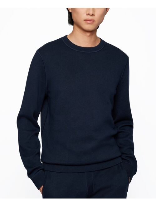 Hugo Boss BOSS Men's Reversible Cotton Wool Sweater