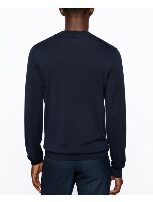 Hugo Boss BOSS Men's Pure-Silk Slim-Fit Sweater