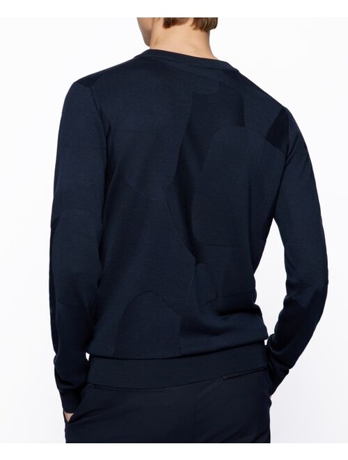 Hugo Boss BOSS Men's Slim-Fit Silk Sweater