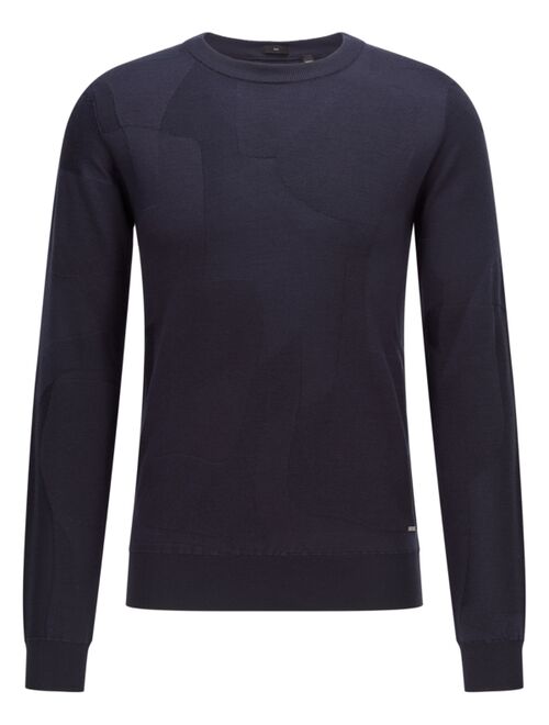 Hugo Boss BOSS Men's Slim-Fit Silk Sweater