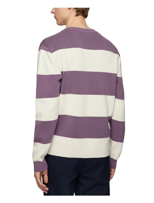 Hugo Boss BOSS Men's Relaxed-Fit Cotton Sweater