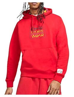 Men's Sportswear Club Fleece Pullover Hoodie University Red