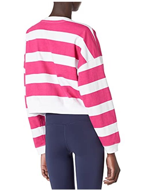 Champion Women's Middleweight Oversized Graphic Crew