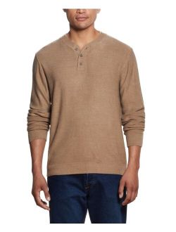 Men's Soft Touch Henley Sweater