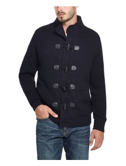 Men's Toggle Waffle Stitch Swacket