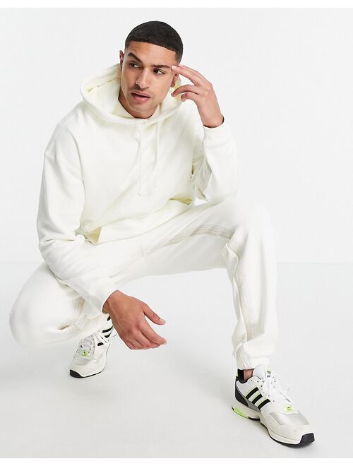 Adidas Originals Originals RYV hoodie in off white
