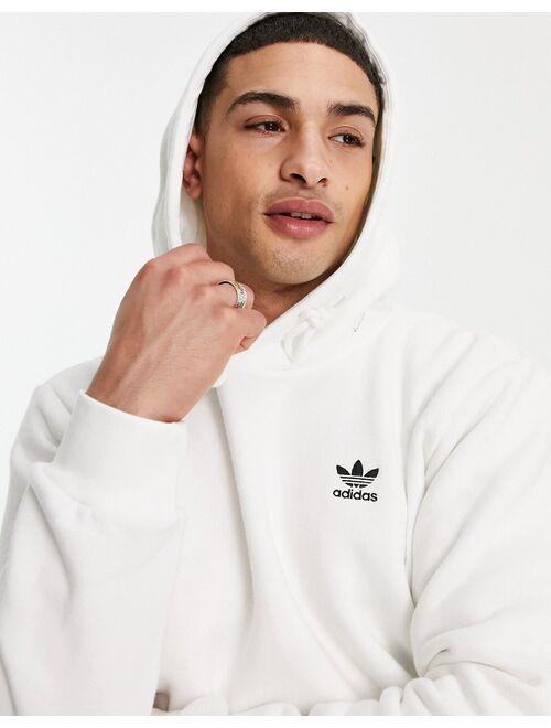 Adidas Originals Originals essentials hoodie in white