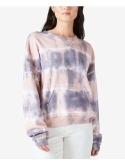 Tie-Dye Printed Sweatshirt