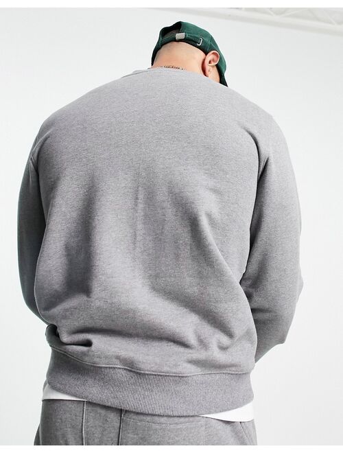 Lacoste varsity sweatshirt in gray