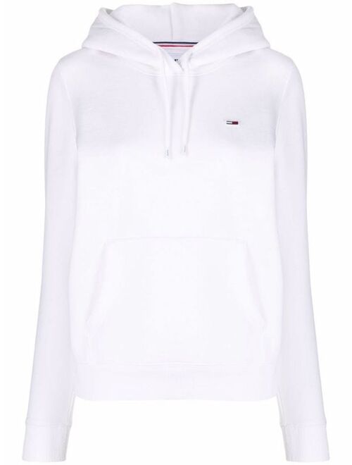 Tommy Hilfiger logo-patch pullover hoodie