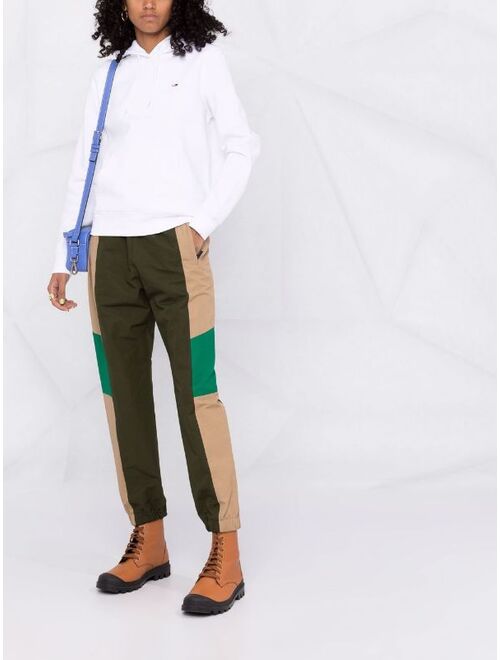 Tommy Hilfiger logo-patch pullover hoodie