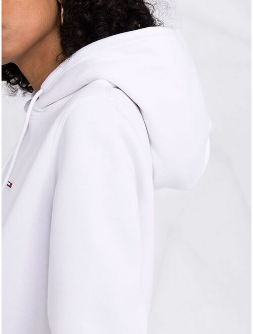 Tommy Hilfiger logo-patch pullover hoodie