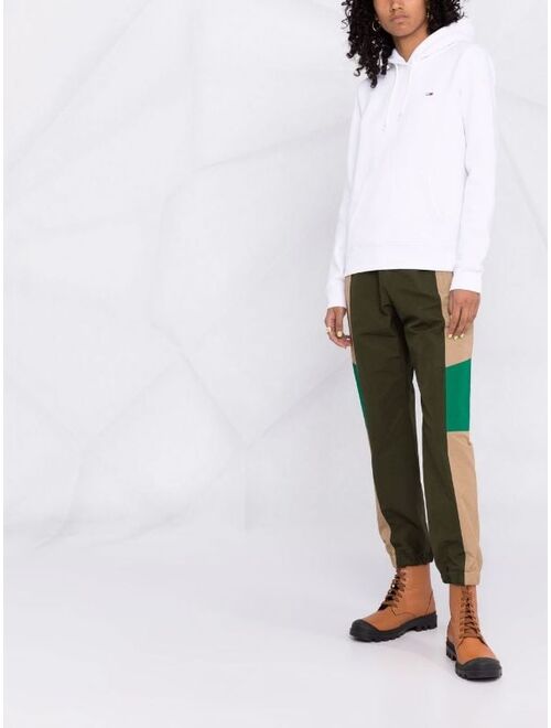 Tommy Hilfiger logo-patch pullover hoodie