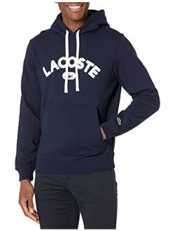 Men's Long Sleeve Graphic Hooded Sweatshirt
