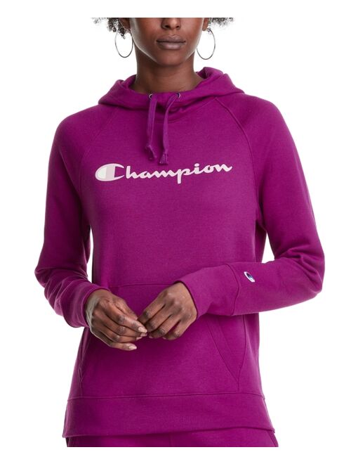 Champion Women's Powerblend Logo Hoodie